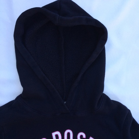 Aeropostale Girls Dark Blue 1987 Classic Pullover Graphic Hoodie - Picture 2 of 15